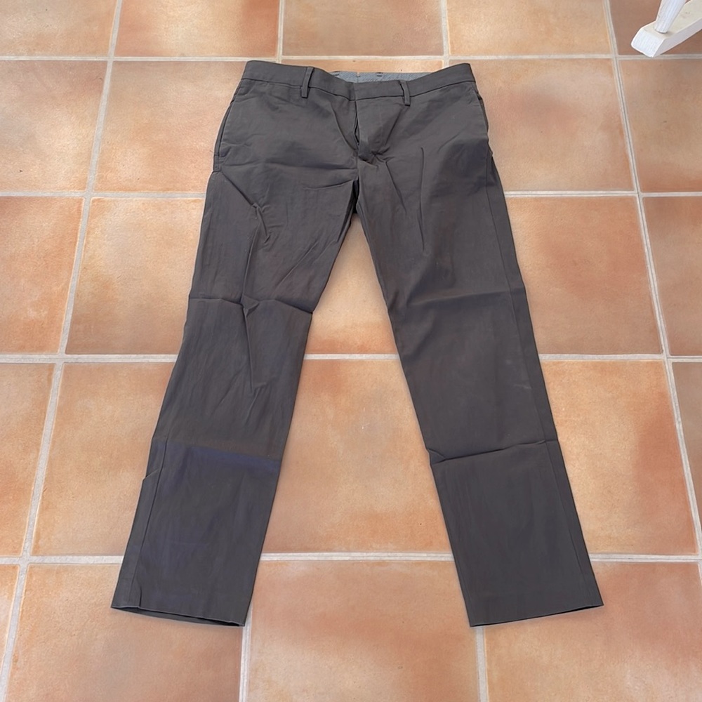 Bonobos Chino 32x30 Tailored Fit Grey